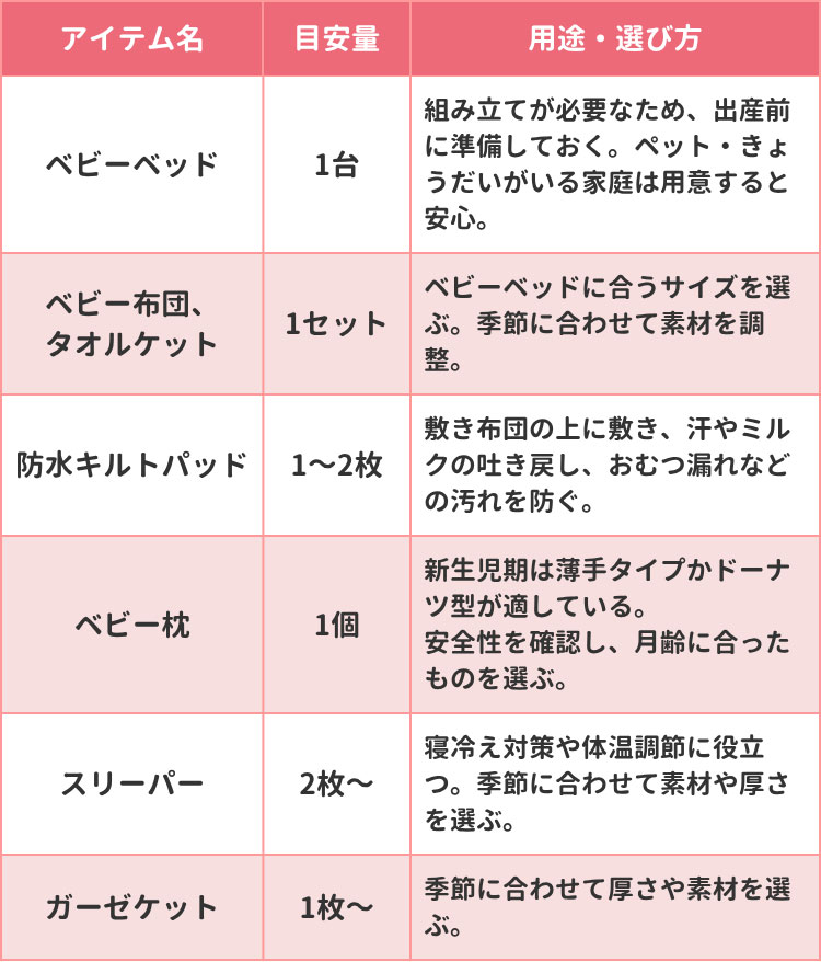 寝具・ねんね用品
