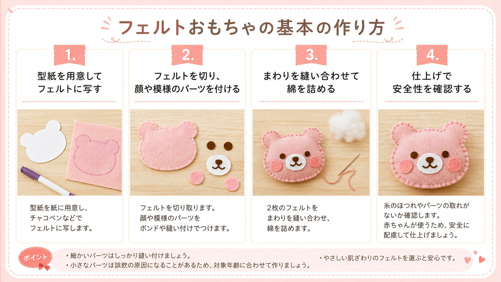基本の作り方の流れ
