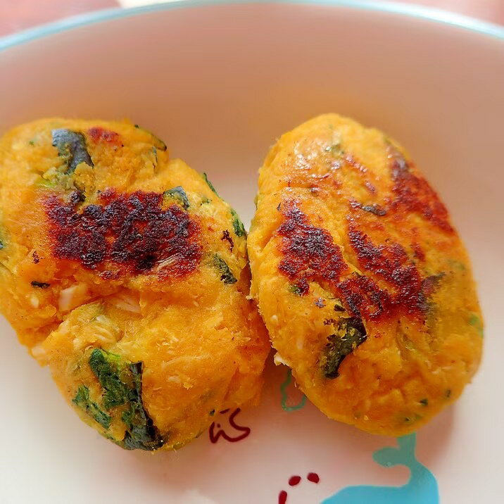 かぼちゃと鶏むね肉のおやき