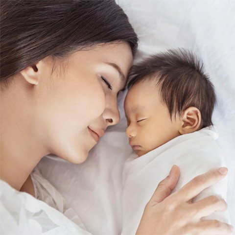 楽天ママ割 Mama S Life 新生児の睡眠時間の目安は 睡眠の特徴や心地いい眠りを提供するために