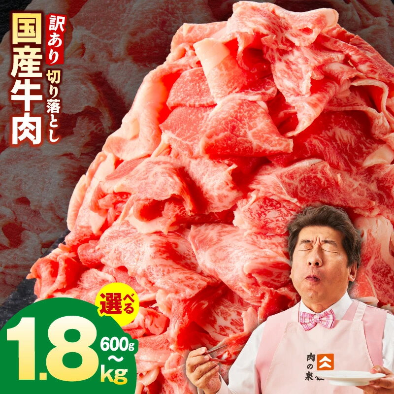 国産 牛肉 切り落とし
