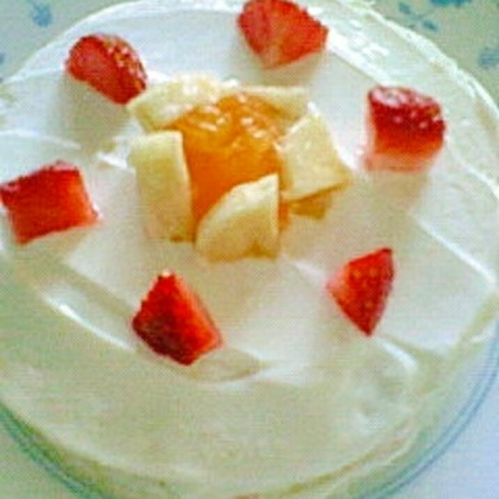 簡単◎離乳食Christmasケーキ 