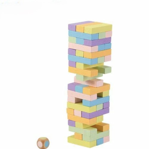 木製バランスつみき パステル(1個)