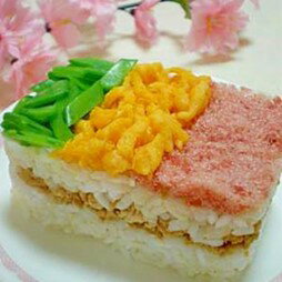 3色寿司ケーキ