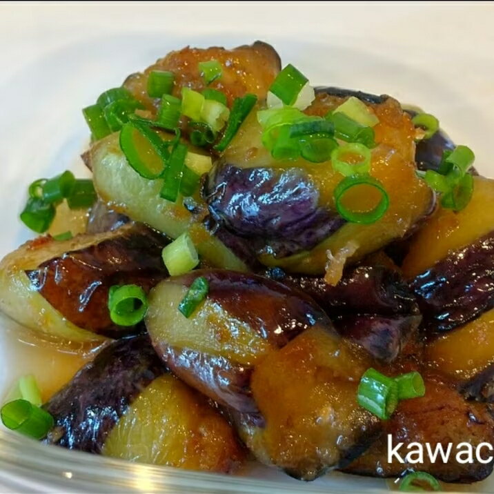 茄子の甘辛炒め