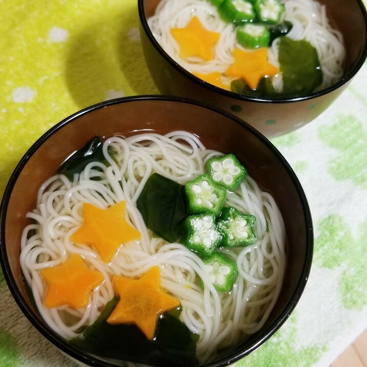 七夕そうめん汁