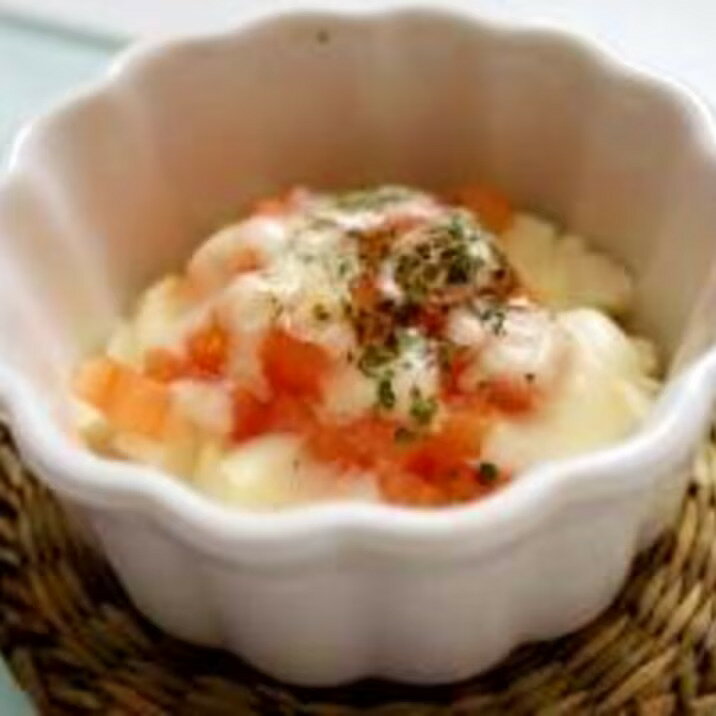 豆腐とトマトのオーブン焼き