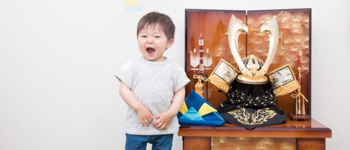 兜と子ども