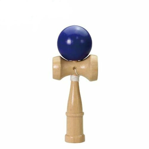 カラーけん玉 青