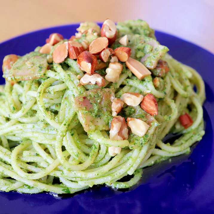 大葉のジェノベーゼパスタ