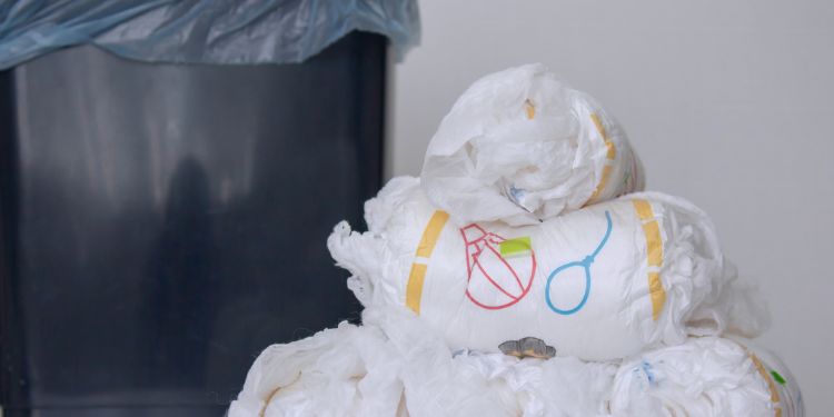 おむつ専用のゴミ箱