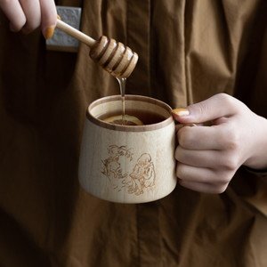 木製マグカップ