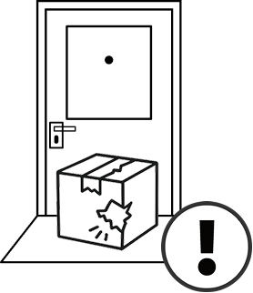 置き配(汚破損・盗難)