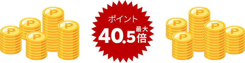 ポイント最大40.5倍