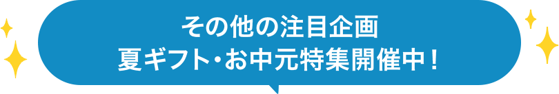 その他の注目企画　夏ギフト・お中元特集開催中！