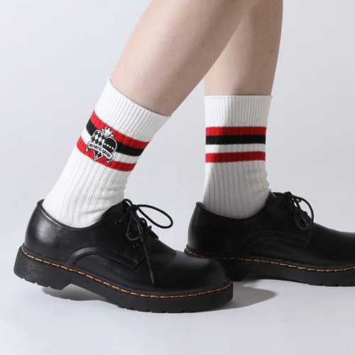 靴下屋 Tabio カレッジソックス(ディズニー ツイステッドワンダーランド)