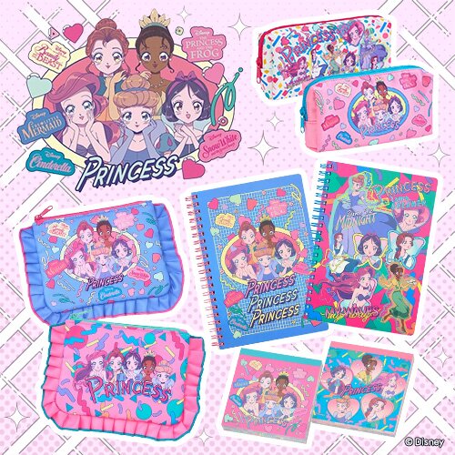 ディズニープリンセス MANGAシリーズ