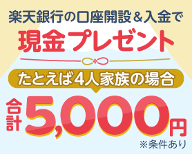 銀行特典