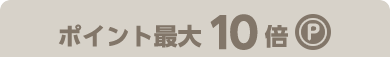 ポイント最大10倍