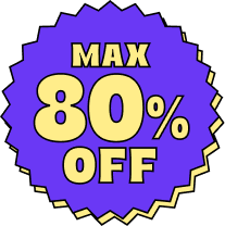 max80%OFF