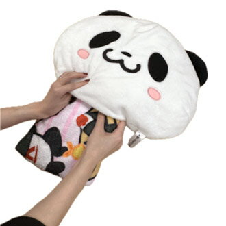お買いものパンダ！ブランケット画像1