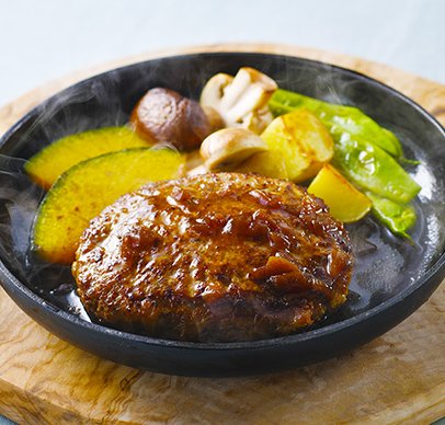 無添加 手造り牛生ハンバーグ