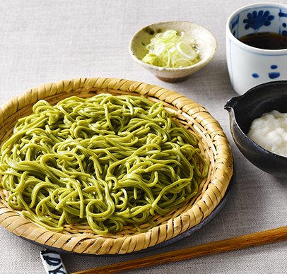 冷凍とろろ茶そばセット