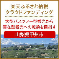 山梨県甲州市のクラウドファンディング