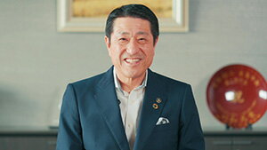 大切な農業と人を育てていきたいと語る月形 祐二 市長