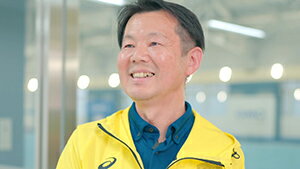 健康づくりに有効活用していきたいと語る身体教育医学研究所 研究部長 半田さん