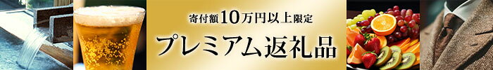 寄付額１０万円以上確定プレミアム返礼品