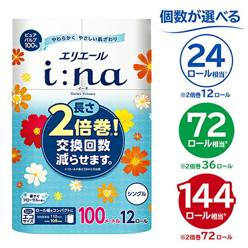 開けやすくて華やぐフローラルの香り エリエール i:na