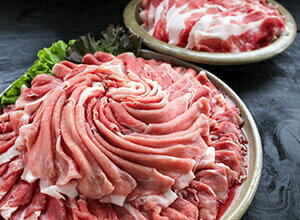 豚ウデ・モモ肉スライス4.5kg＆粗挽きウインナー180gセット