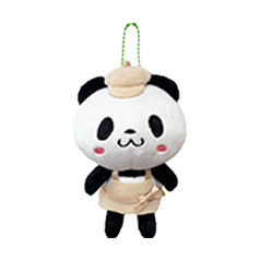 お買いものパンダ ぬいぐるみキーホルダー（雑貨屋さん）