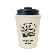 お買いものパンダ ウォールマグスリーク（おでかけ）ベージュ