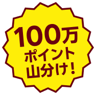 100万ポイント山分け!