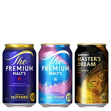サントリー ザ・プレミアム・モルツ/ 〈香る〉エール/マスターズドリーム
