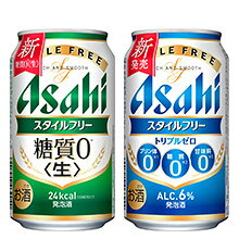 アサヒ　スタイルフリー＜生＞/スタイルフリートリプルゼロ