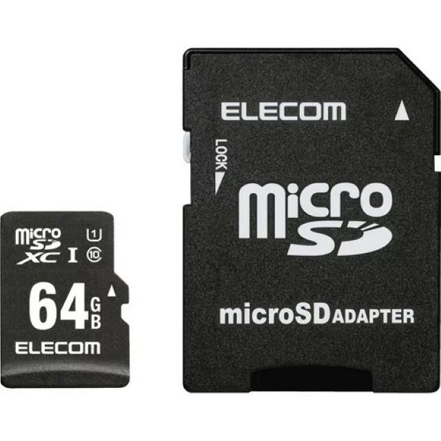 エレコム|マイクロSDXCメモリカード MF-BMSD-064