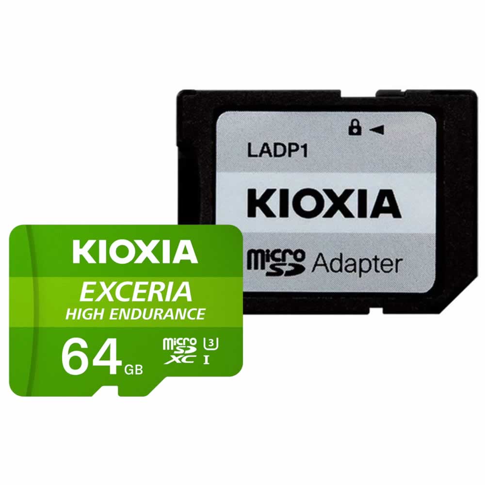 KIOXIA(キオクシア)|EXCERIA HIGH ENDURANCE 高耐久 microSDHC/microSDXC UHS-Iメモリカード