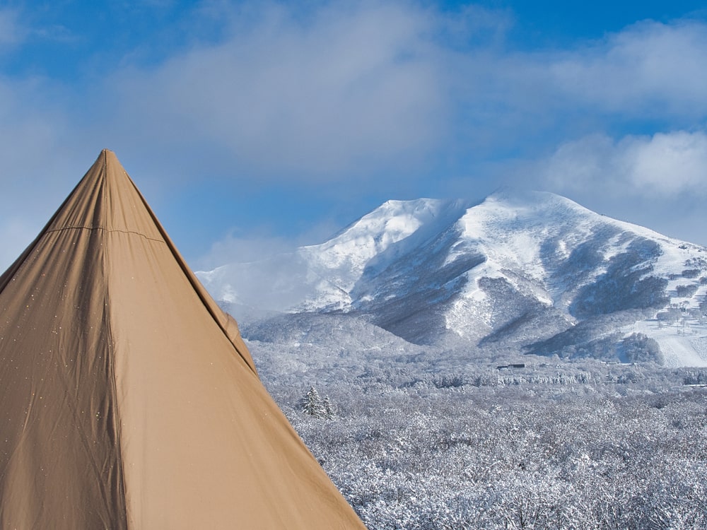 防寒対策を万全にして、冬キャンプに出かけよう