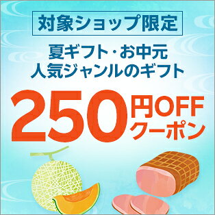 対象ショップ限定！250円OFFクーポン