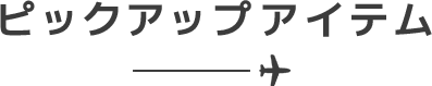 ピックアップアイテム