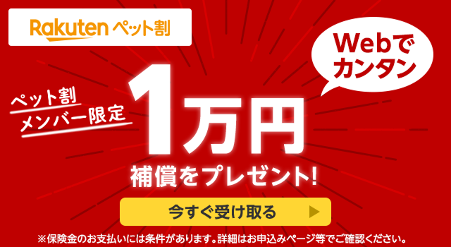 ペットミニ保険をプレゼント！