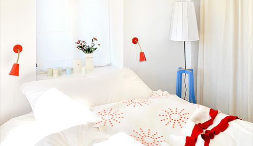 北欧インテリアのベーシックが詰まったくつろぎのベッドルーム