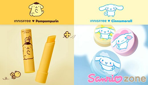 シナモンとポムポムプリンがinnisfreeのコスメとコラボ！