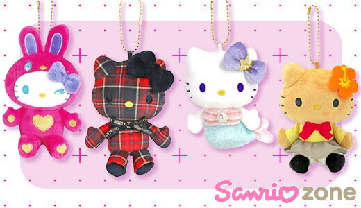 キティちゃんが勢揃い、マスコットコレクション