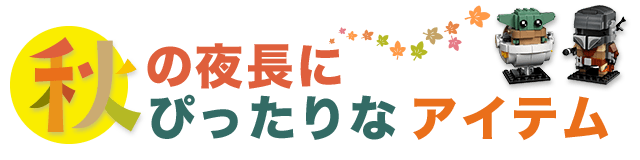 秋の夜長にぴったりなアイテム