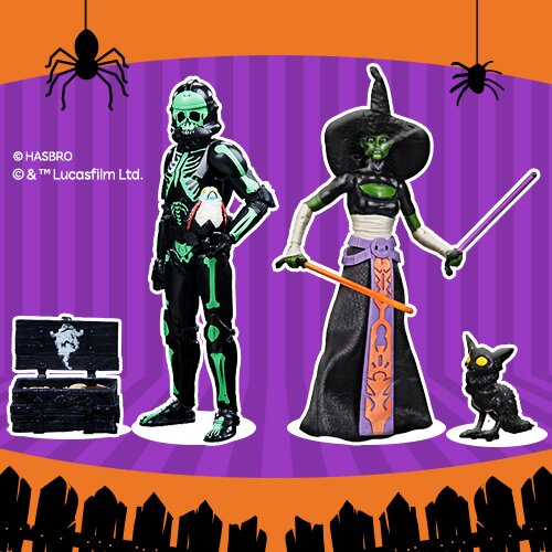 	ハロウィンテーマのスター・ウォーズフィギュア	