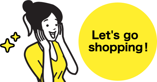 Let's go shopping！